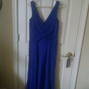 Ralph Lauren Royal Blue gown sz 8 NWT